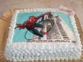 bolo para festa tema homem aranha